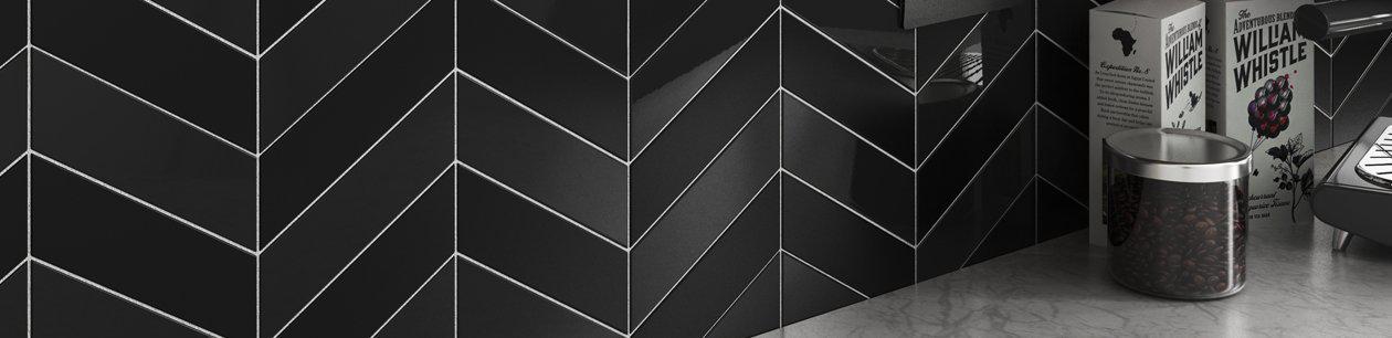 Baked Tiles Chevron Wall Range: Textural & Creative Chevron Wall Tiles-Baked Tiles