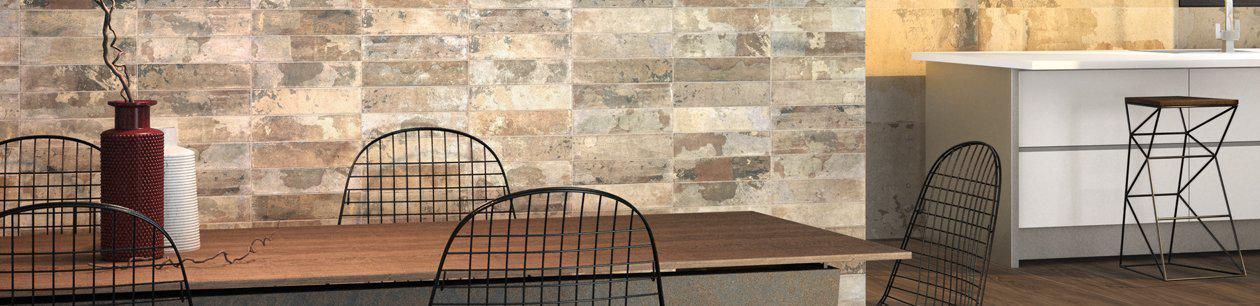 Industrial Style Effect Tiles-Baked Tiles