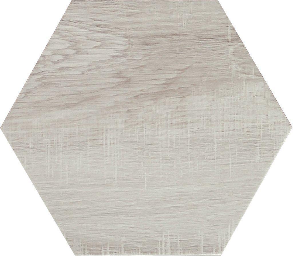 Job Lot (3.39m²) - Hexagon Wood Silver 24 x 27.7cm