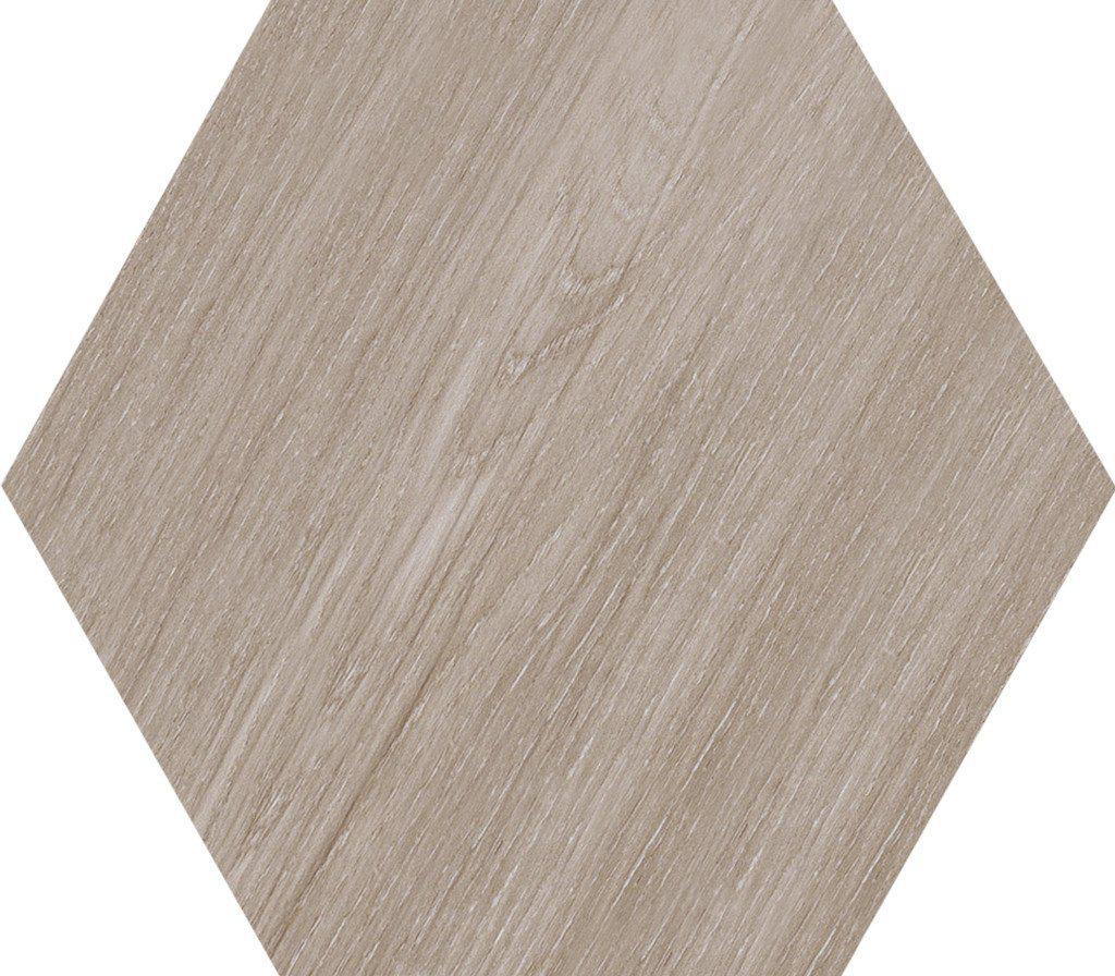 Job Lot (2.9m²) - Hexagon Wood Taupe 24 x 27.7cm