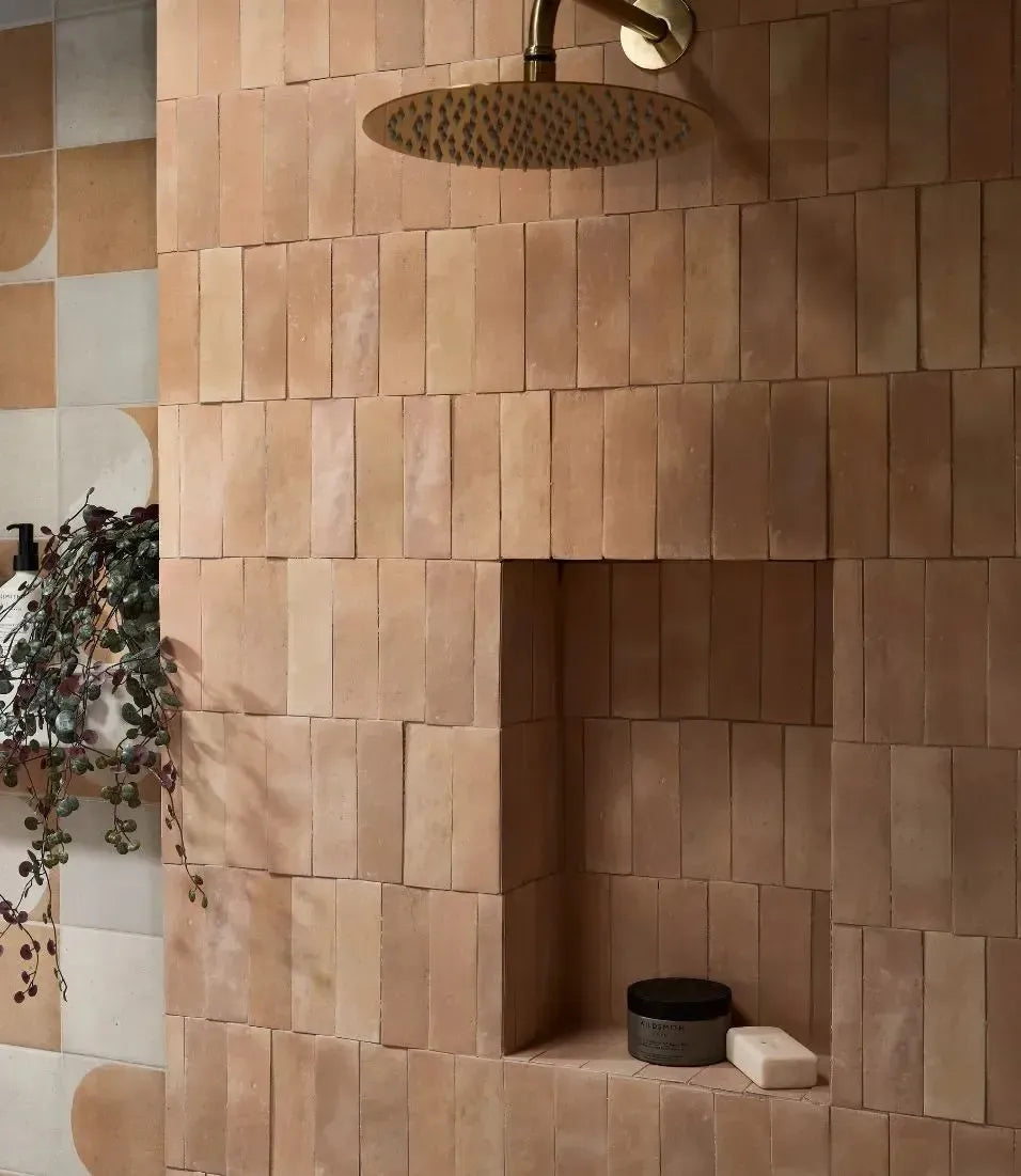 Marrakesh Terracotta Brick Tiles | Small Terracotta Tiles – Baked