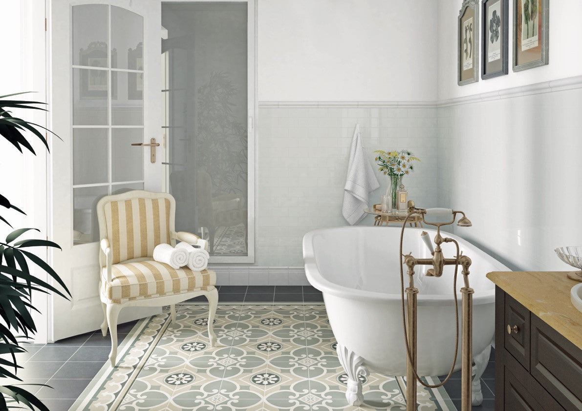 A Guide to Using Decorative Patterned Wall & Floor Tiles – Baked Tiles