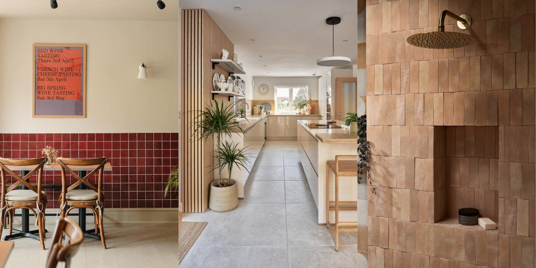 4 Beautiful Spaces Featuring Baked Tiles