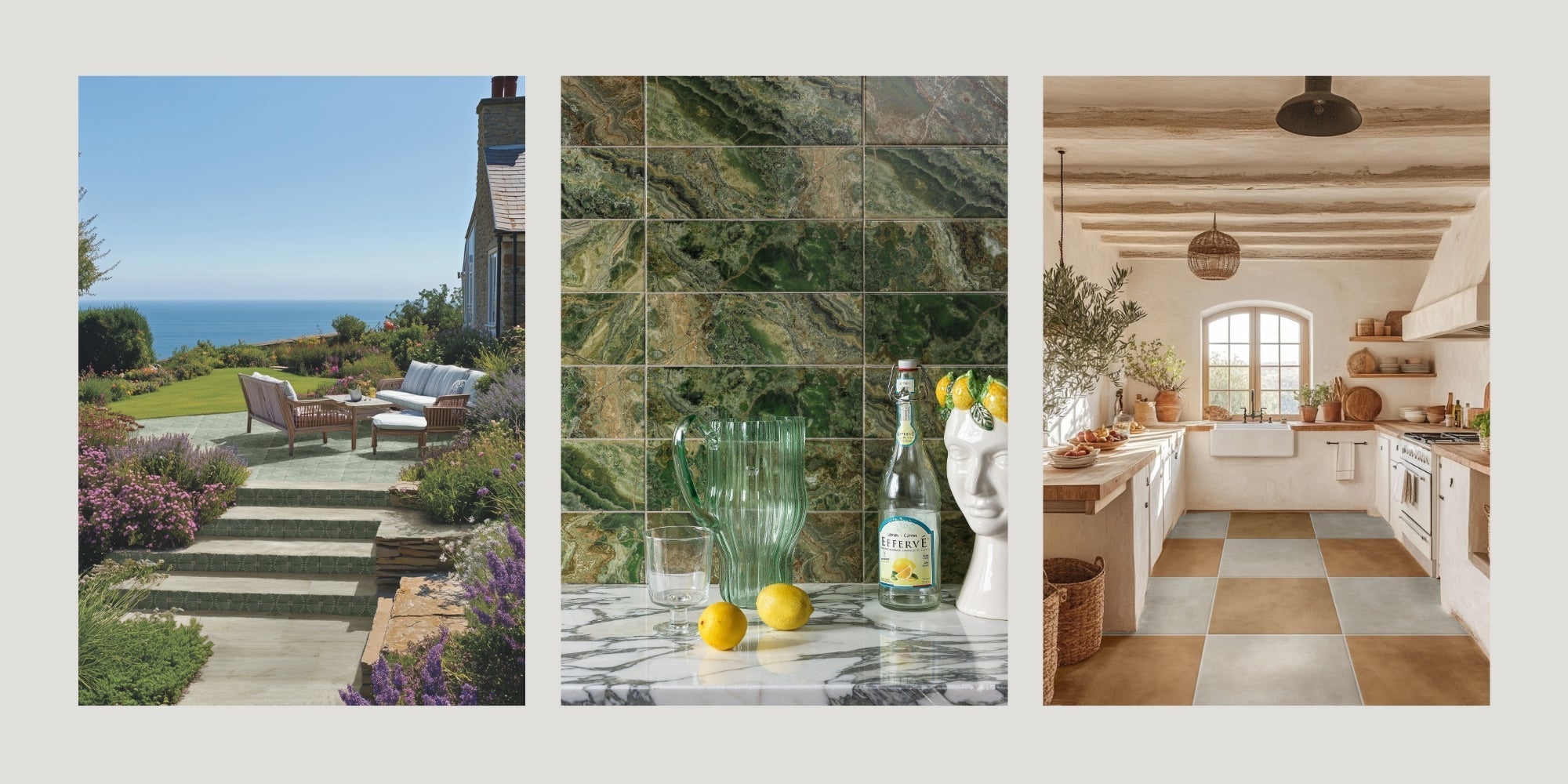 Bring The Summer Holidays Home: Tiles That Keep Summer Alive