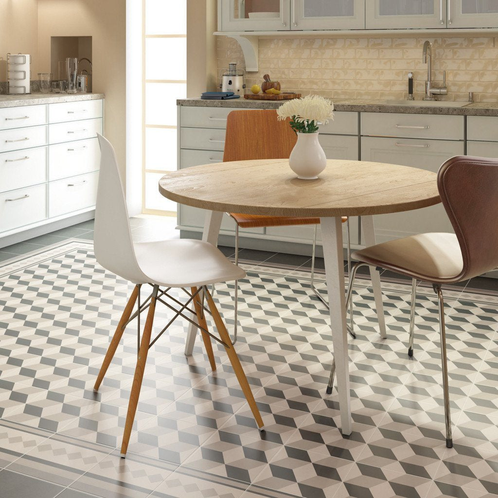 5 Examples of Unusual Kitchen Floor Tiles