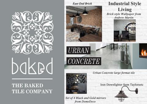 Create the look with Baked Tile Co: Industrial Style