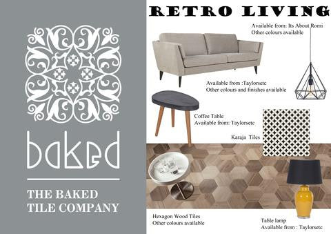 Create the look with Baked Tile Co: Retro Style