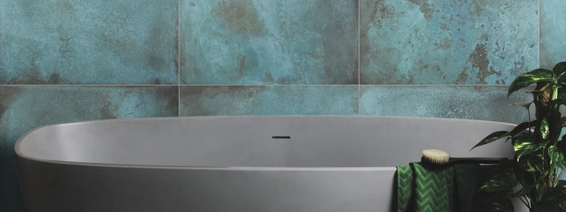 curated metal work verdigris