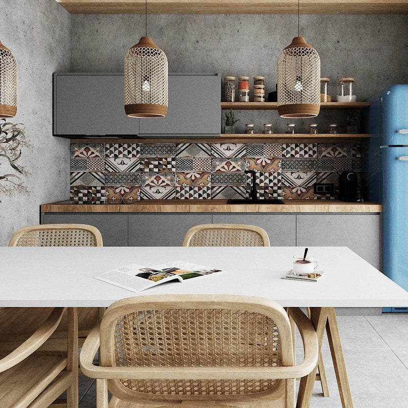 shop the look boho style kitchen