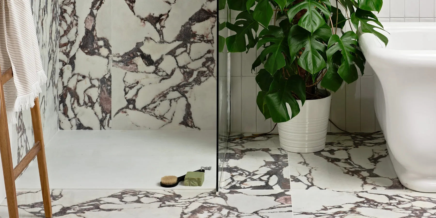 curated bordeaux marble collection