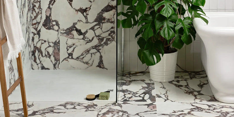 curated bordeaux marble collection