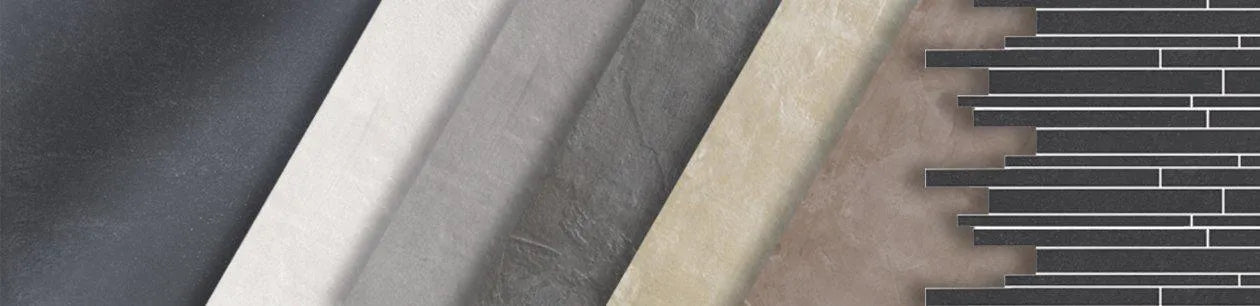concrete plaster style effect tiles