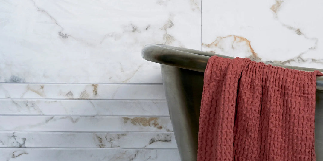 Curated Cadiz Gold Marble Collection