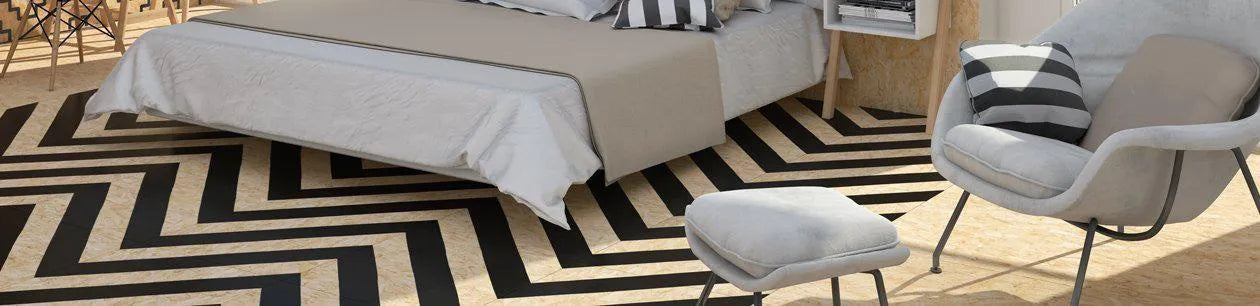 chipboard style effect tiles