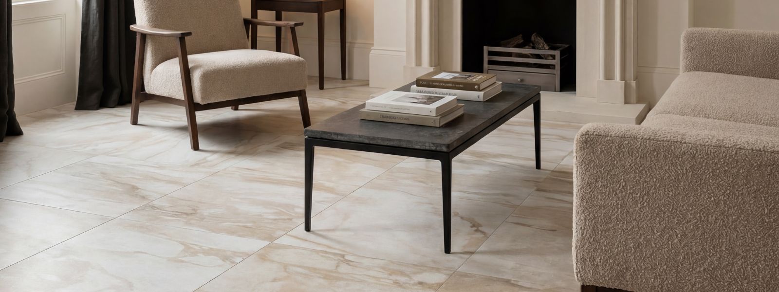 marble style effect tiles