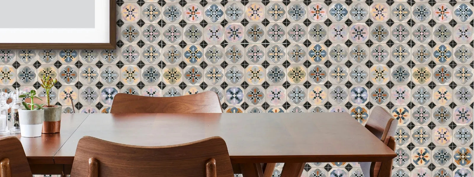 baked tiles bologna collection retro pattern tiles