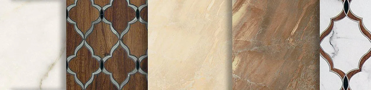 marble style effect tiles