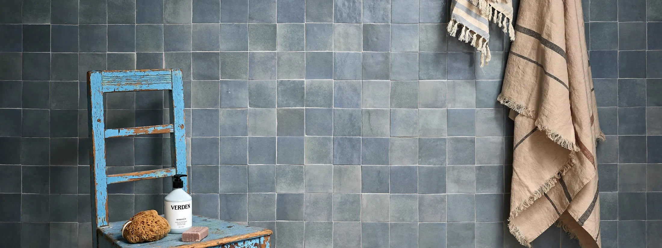 blue tiles