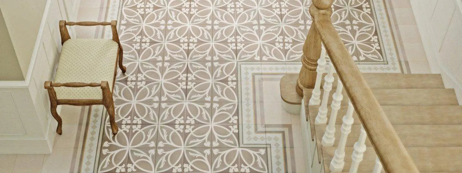 baked tiles london collection traditional floor tiles