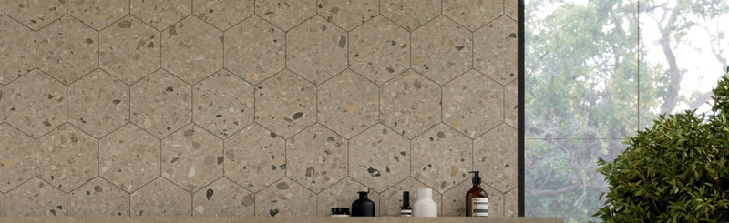 essential 39 milan hexagon 39 terrazzo