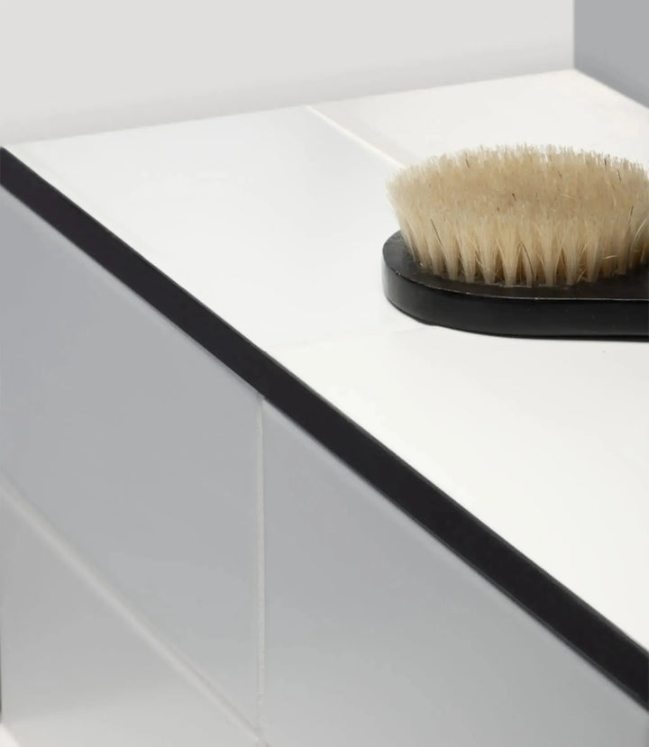 12.5mm Black PVC Tile Trim - 2.5m