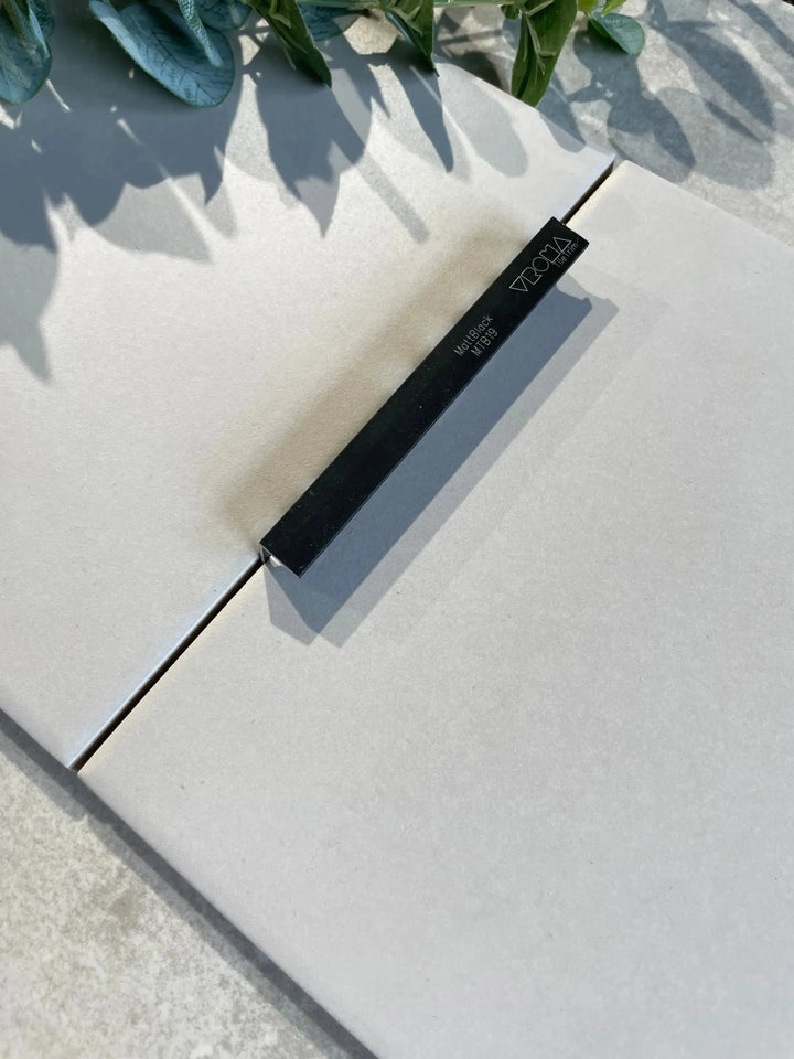 12mm L Shape Matt Black Tile Trim - 2.5M LENGTH