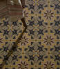 1860 Bath Spa Mosaic Leaf Decor 15cm x 15cm
