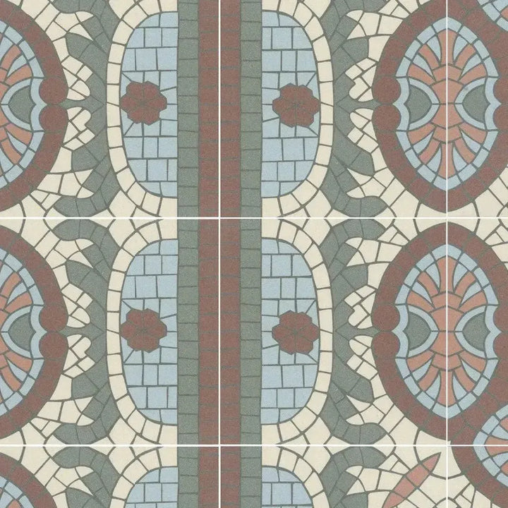 1860 Canterbury Border 15cm x 15cm - Out