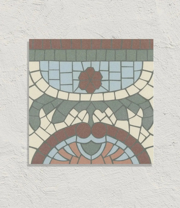 1860 Canterbury Border 15cm x 15cm - Out