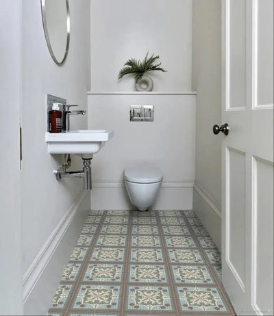 1860 canterbury corner 15cm x 15cm