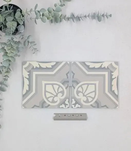 10mm-l-shape-light-grey-tile-trim-2-5m-length, kerakoll-fugabella-color-grout-06-light-grey-3kg | Baked Tiles