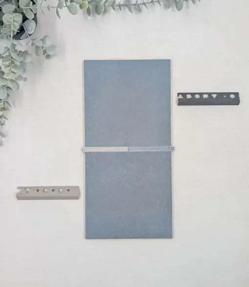 kerakoll-fugabella-color-grout-06-light-grey-3kg, kerakoll-fugabella-color-grout-14-blue-grey-3kg, 12mm-l-shape-matt-grey-tile-trim-2-5m-length, 10mm-l-shape-sandstone-tile-trim-2-5m-length | Baked Tiles