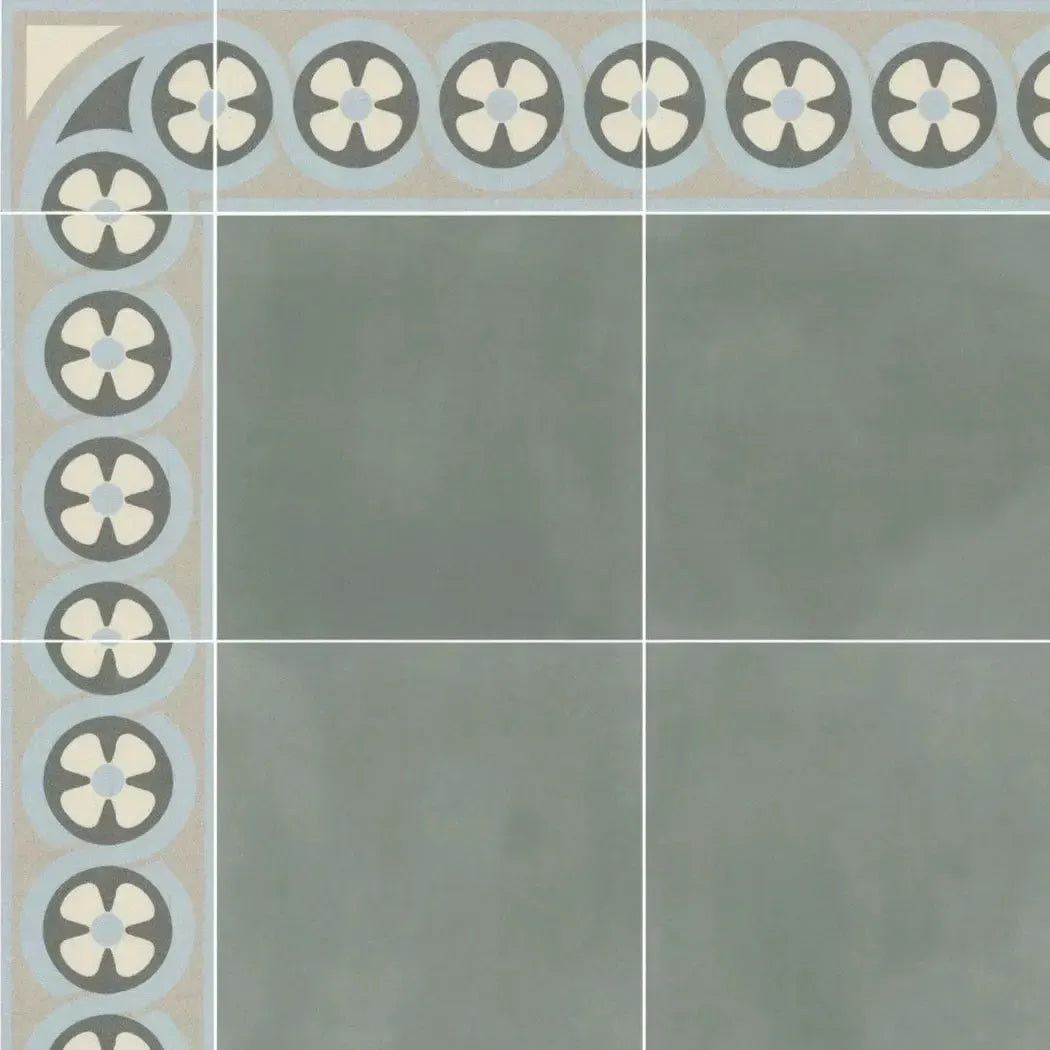 1860 Green Grey 15cm x 15cm - Out