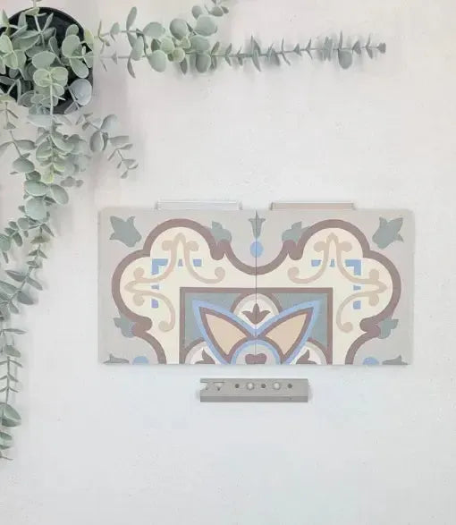 1860 malvern 15cm x 15cm baked tiles