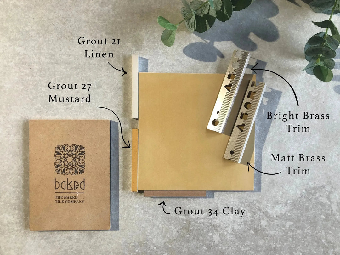 1860 Ochre 15cm x 15cm - Out