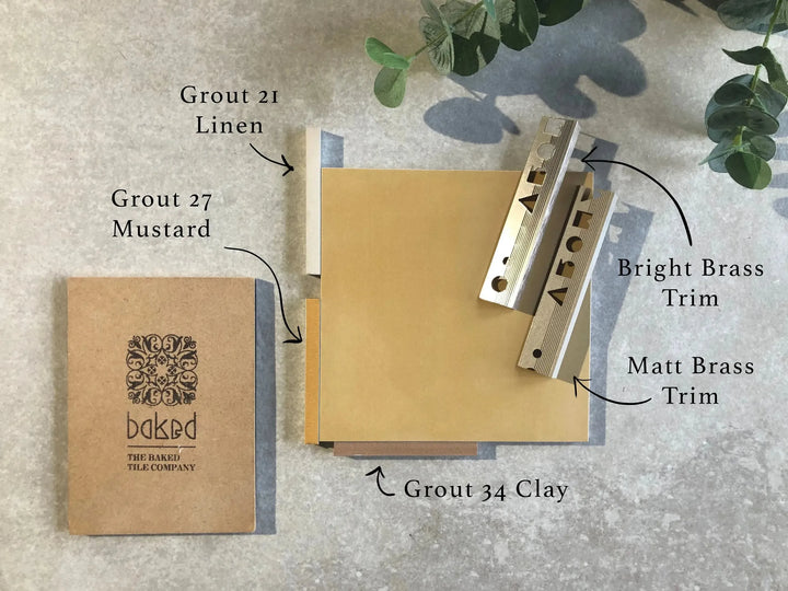 1860 Ochre 15cm x 15cm - Out