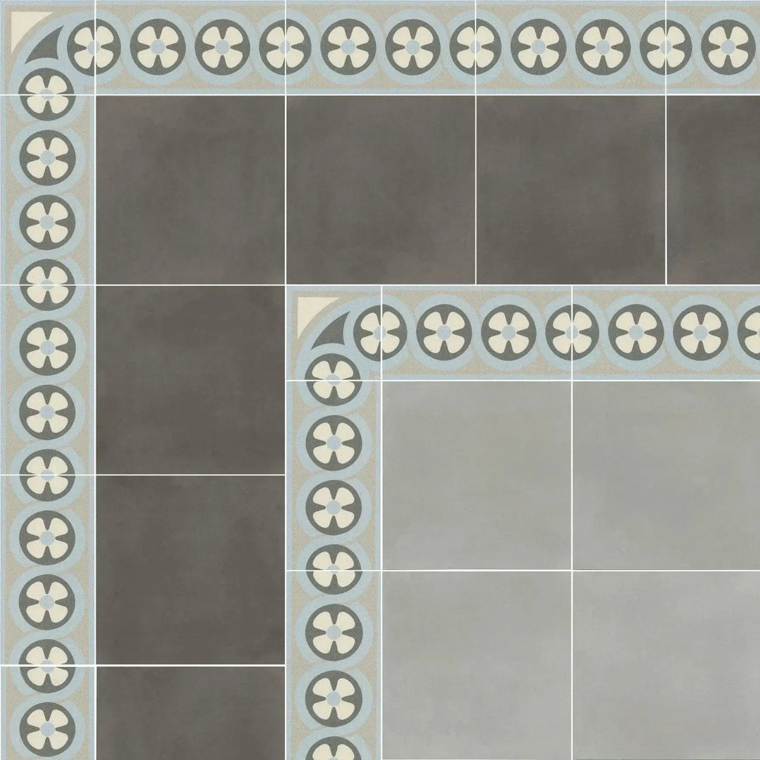 1860 quatrofoil border 7 5cm x 15cm clearance 1860 quatrofoil border 7 5cm x 15cm by baked tiles