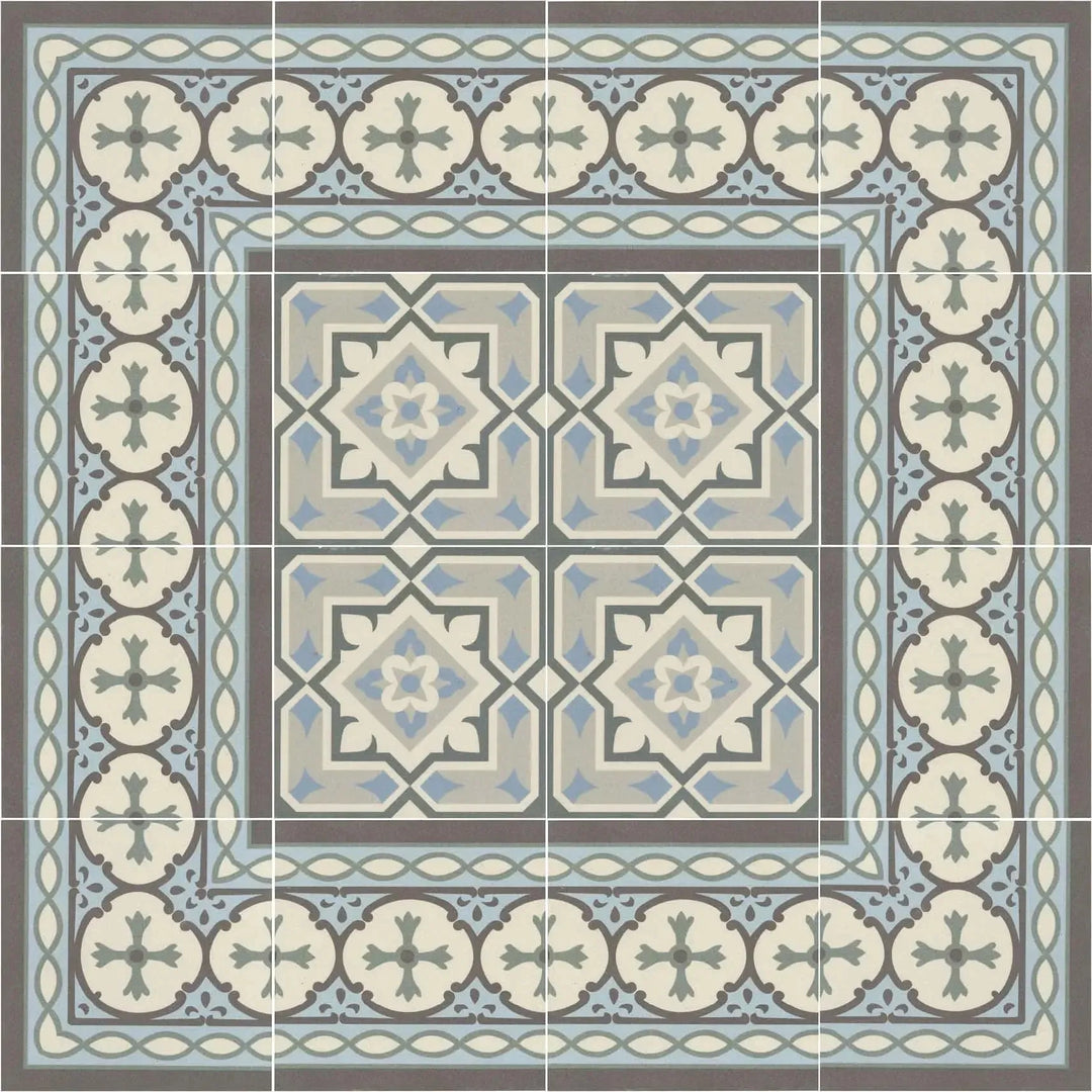 1860 Templeton Border 15cm x 15cm - Out