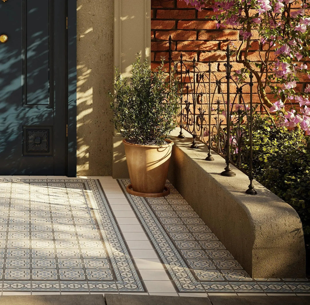 1860 Templeton Border 15cm x 15cm - Out