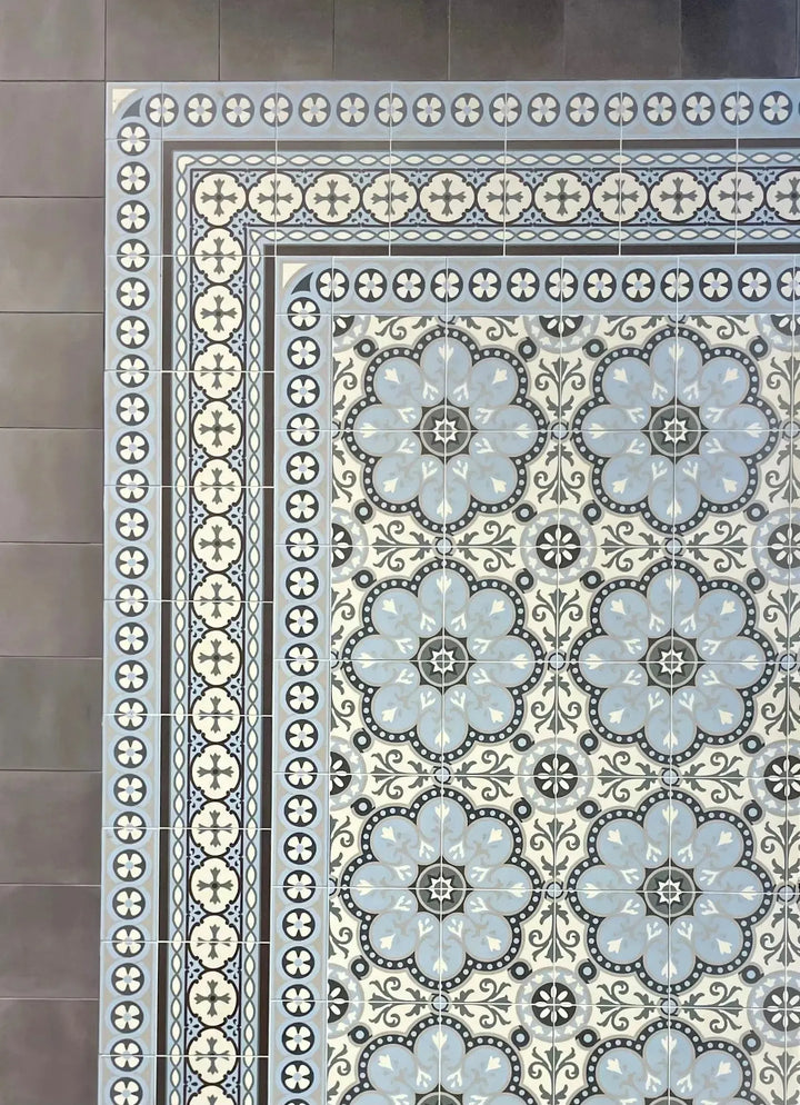 1860 Templeton Floral Decor 15cm x 15cm