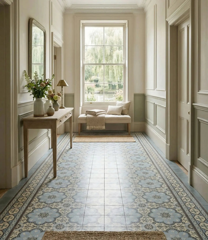 1860-Templeton-Corner-15cm-x-15cm, 1860-Templeton-Border-15cm-x-15cm | floor tiles