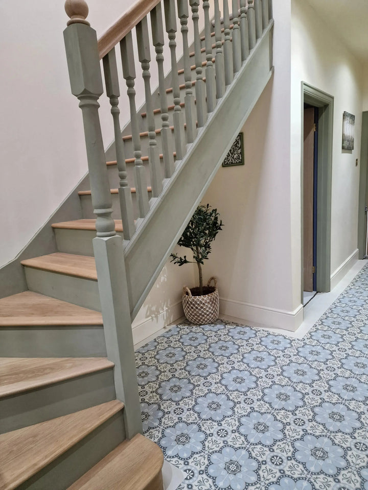 1860 Templeton Floral Decor 15cm x 15cm