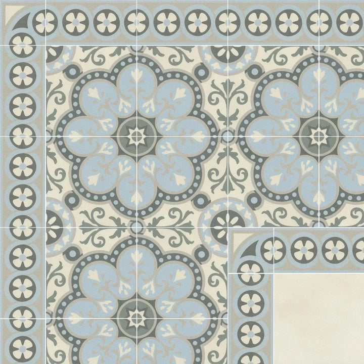 1860 Templeton Floral Decor 15cm x 15cm - Out