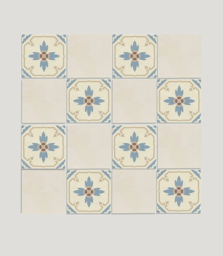 1860-pippa-15cm-x-15cm | 1860 Vanilla by Baked Tiles
