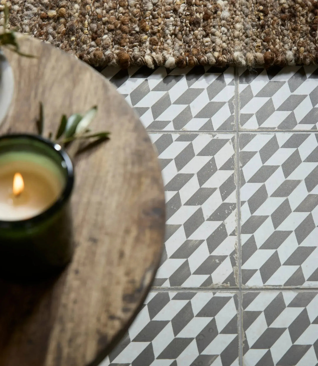 aged chevron 45 cm x 45 cm clearance
