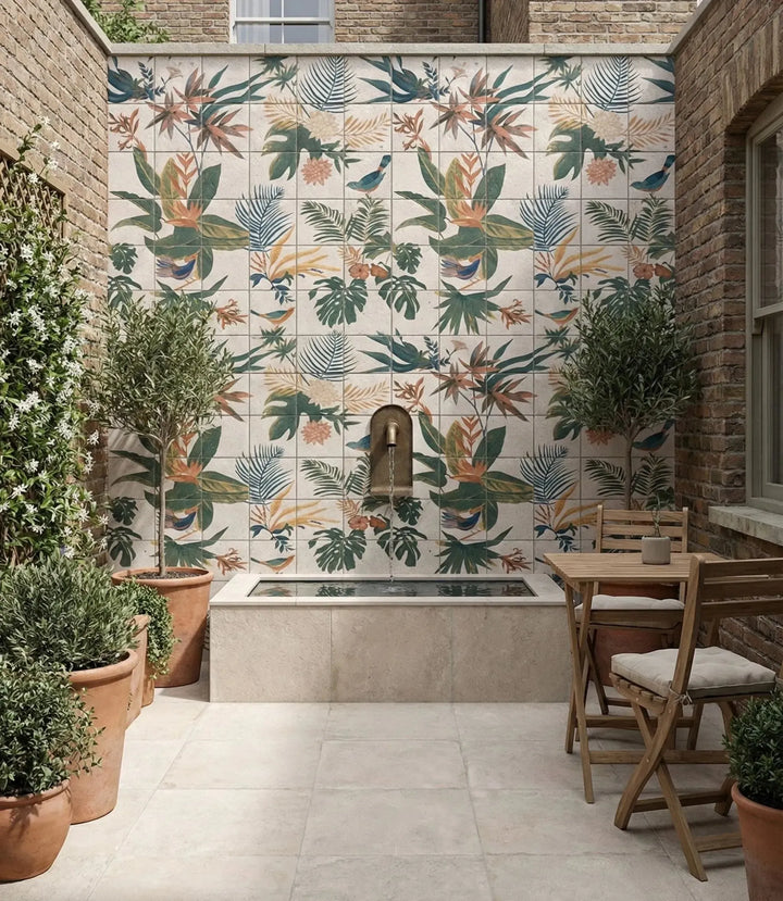 Tropical-Stone-Mural-20cm-x-20cm | wall tiles