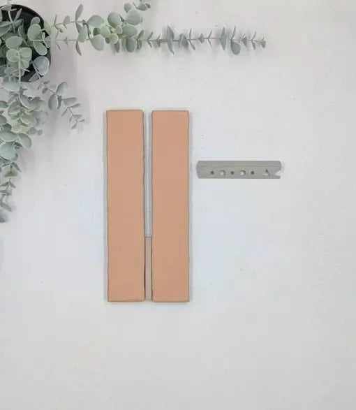 12mm-l-shape-light-grey-tile-trim-2-5m-length, kerakoll-fugabella-color-grout-32-peach-beige-3kg | Baked Tiles