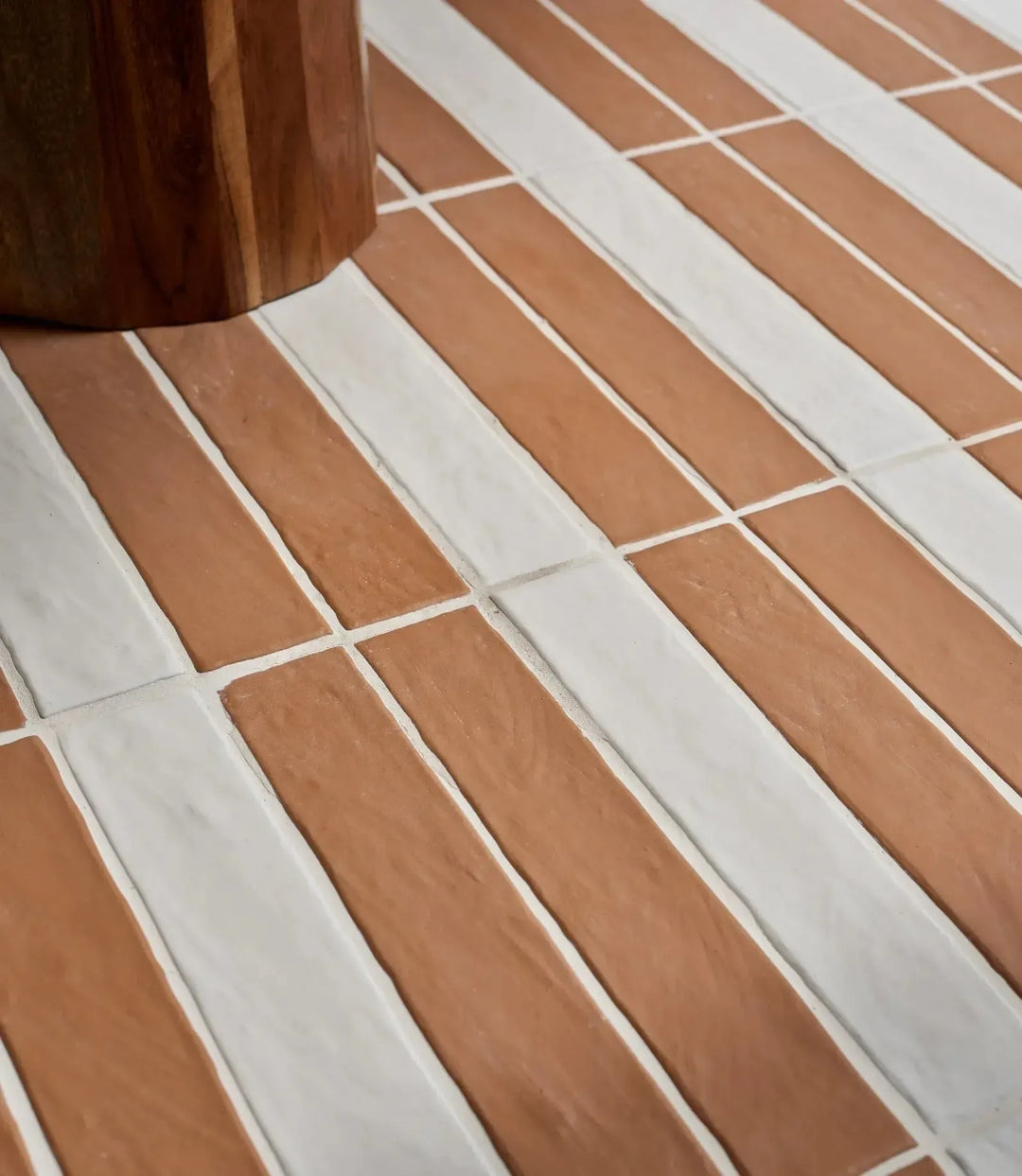 Curated Arcadia Red Clay 5 x 25cm