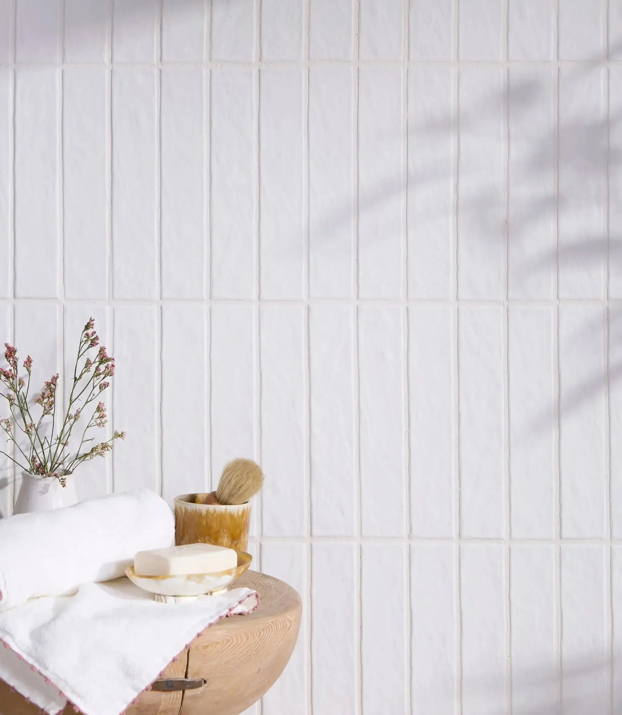 Curated Arcadia Soft White | Baked Tiles