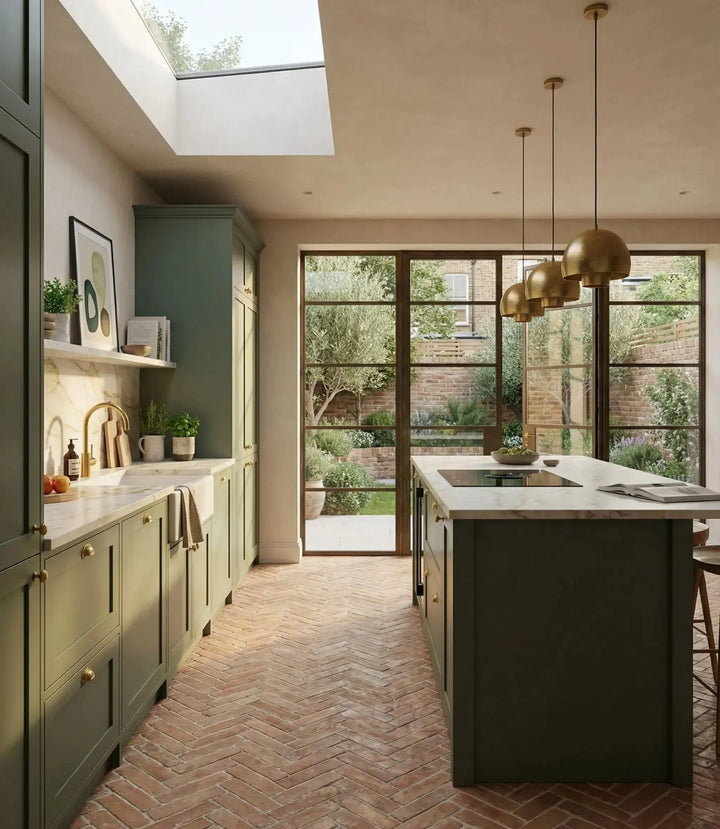 Baked Real Terracotta Parquet 30.5cm x 7.5cm